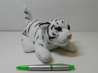 Obrázek z Tygr bílý plyš měkký ležící 20cm (130/karton) 